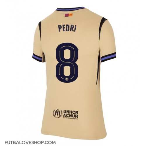 Dres Barcelona Pedri Gonzalez #8 Preč pre Ženy 2025-26 Krátky Rukáv